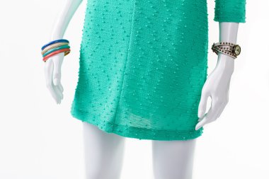 Klasik seyretmek ile çok renkli bilezikler.