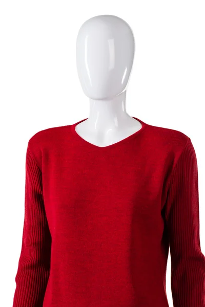 Jersey rojo con mangas largas . —  Fotos de Stock