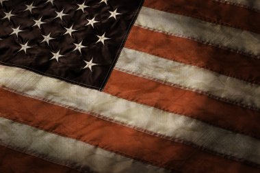 Amerika Birleşik Devletleri yaşlı bayrağı.