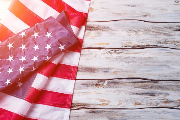 Crumpled flag of US. — Stock Photo, Image