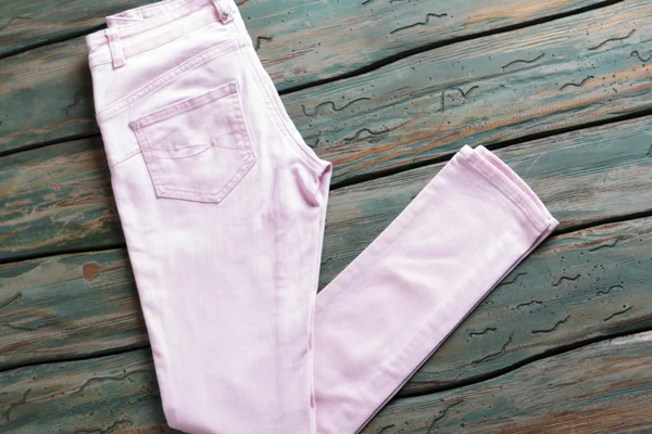 Pantaloni rosa chiaro . — Foto Stock