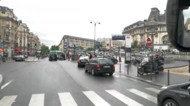 Araba trafik görünümünü.