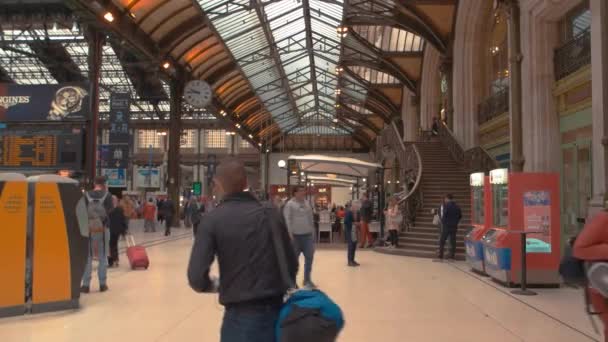 Tren İstasyonu, Terminal. — Stok video