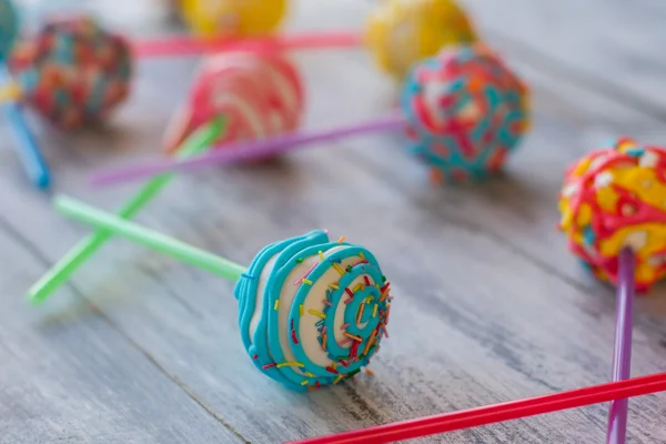 Bright candy on stick. — Stock Photo, Image