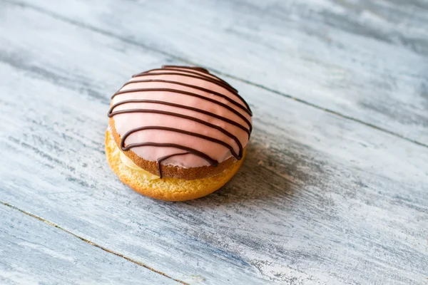 Cookie smörgås med glasyr. — Stockfoto