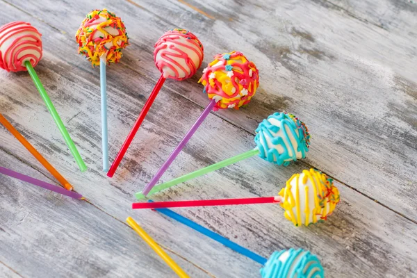 Caramelos acristalados en palitos . — Foto de Stock