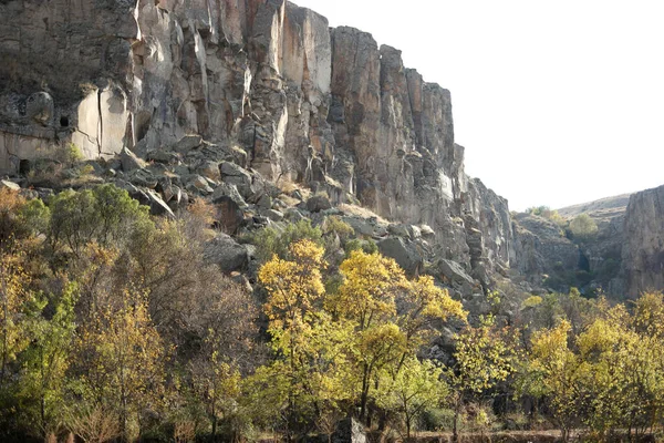 Panorama över Ihlaradalen i Kappadokien, Turkiet. — Stockfoto