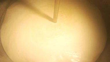 Kaynama tankının içinde..