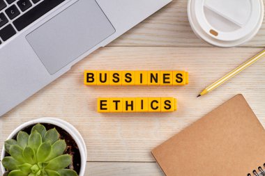 İş ahlakı kavramı.