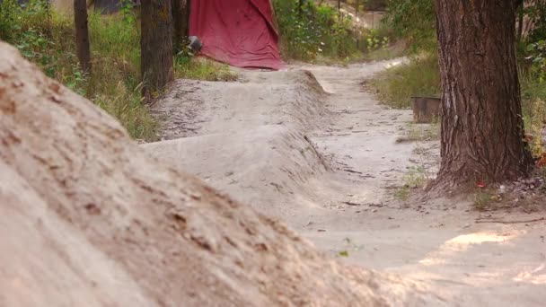 RC carro na corrida offroad. — Vídeo de Stock