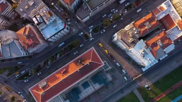 Budynki i ulice miasta Izmir. — Wideo stockowe
