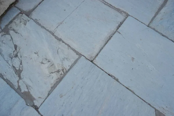 Superfície de estrada de mármore antigo. Fundo texturizado de mármore. — Fotografia de Stock