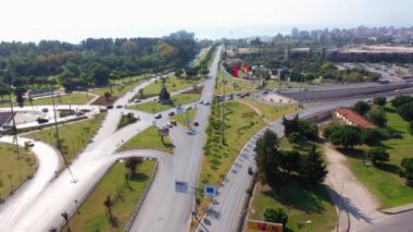 Antalya ilinin pitoresk kent manzarası, Türkiye.