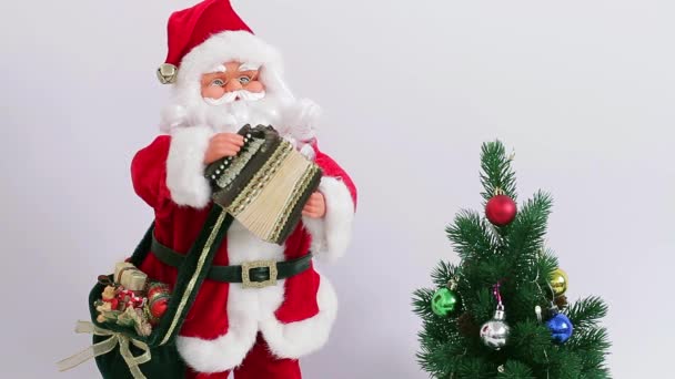 Christmas Santa Claus — Stock Video