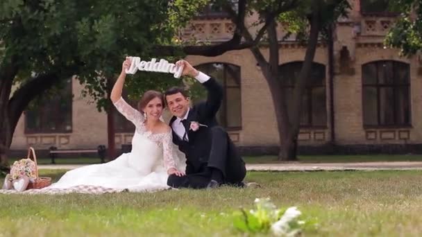 Día de la boda — Vídeo de stock