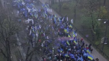 kiev protesto gösterileri.