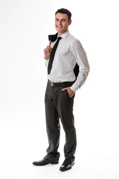 Young man in business clothes. — Stock Photo, Image