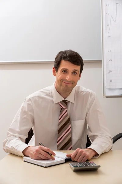 Successful manager in the office. — Stock Photo, Image