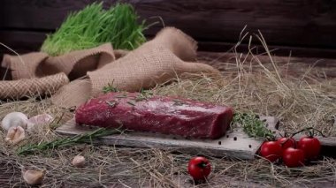 ham sığır eti baharat Marine.