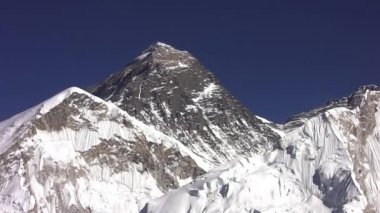 Everest görünümünü. Himalayalar. Nepal.