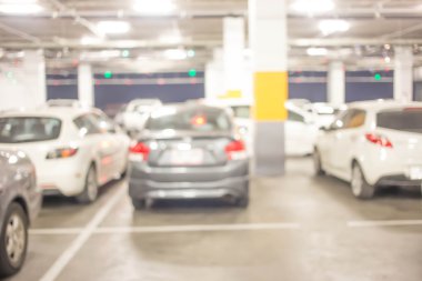 Araba Park görüntüde bulanıklık