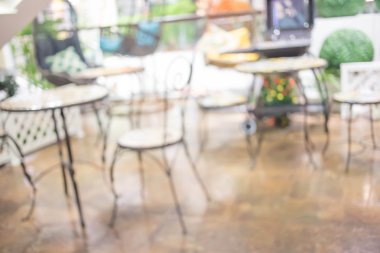 Yemek odası arka plan bulanıklık