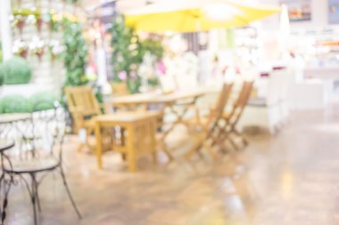 Yemek odası arka plan bulanıklık