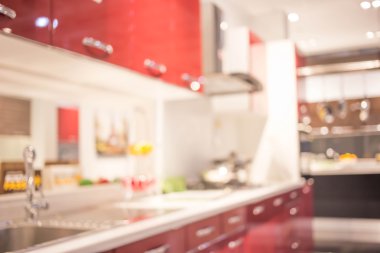 Mutfak Oda arka plan bulanıklık