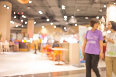 Görüntü, insanlar alışveriş merkezi Bulanıklaştır.