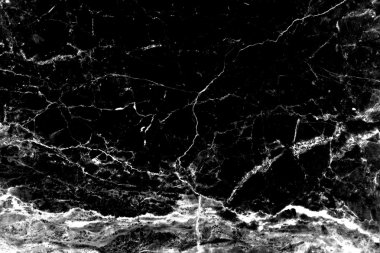 Siyah mermer desenli (doğal desenler) doku arka planı, siyah ve beyaz arkaplan soyut mermer dokusu.