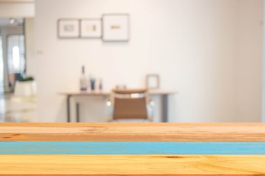 Modern ofis odasının iç kısmının bulanık görüntüsü. ofis odası.