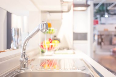 Mutfak Oda arka plan bulanıklık