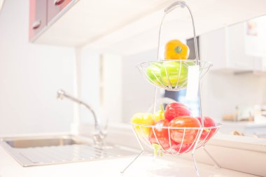 Mutfak Oda arka plan bulanıklık