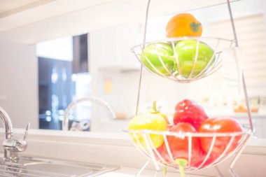 Mutfak Oda arka plan bulanıklık