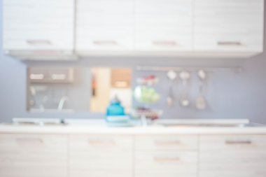 Mutfak Oda arka plan bulanıklık