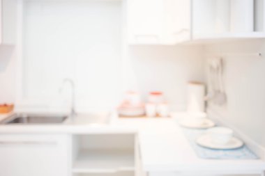 Mutfak Oda arka plan bulanıklık