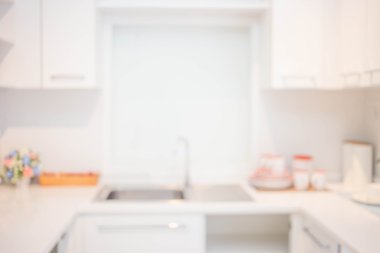 Mutfak Oda arka plan bulanıklık