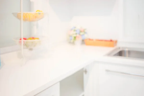 Blur Kitchen Room Background — стоковое фото