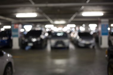 Görüntü, Yeraltı otopark ile bulanıklık