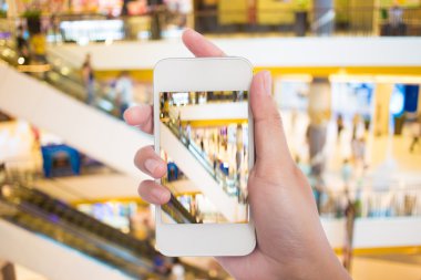 bir akıllı telefon ile fotoğraf çekimi.