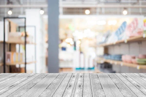 Alışveriş merkezinin bulanık görüntüsü ve bokeh arkaplan