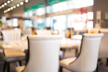 Alışveriş merkezinin bulanık görüntüsü ve bokeh arkaplan