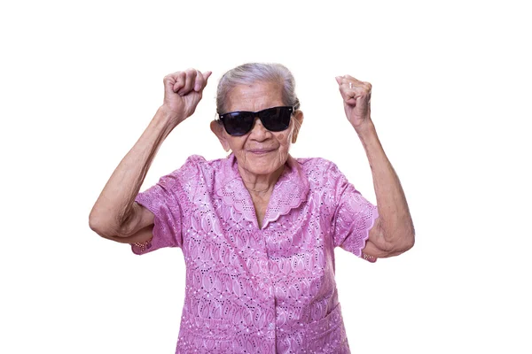 Beyaz arka plan üzerinde üst düzey bir Asyalı portresi