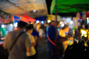 Şehir gece lambası bulanıklık bokeh