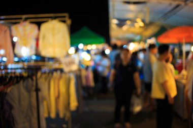 Şehir gece lambası bulanıklık bokeh