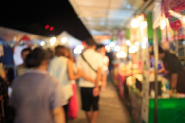 Şehir gece lambası bulanıklık bokeh