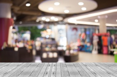 Bulanık görüntü alışveriş merkezi ve bokeh arka plan kullanım için.