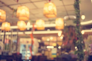 Görüntü, aydınlatma dekor bulanıklık: Vintage filtre