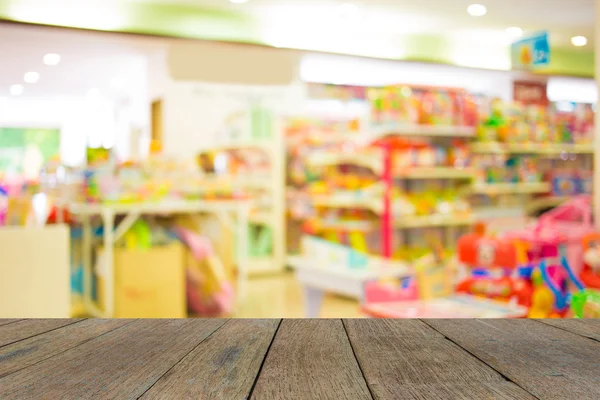 Imagem turva de shopping center e bokeh fundo — Fotografia de Stock