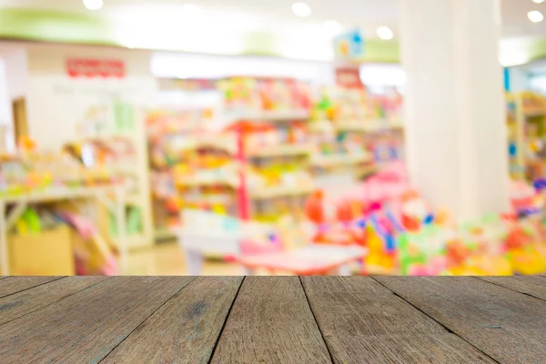 Imagem turva de shopping center e bokeh fundo — Fotografia de Stock